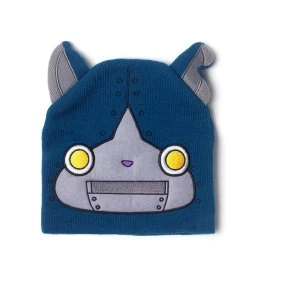 Image of Yo-Kai Watch - Robonyan Unisex Professionally Stitched Beanie - Blue