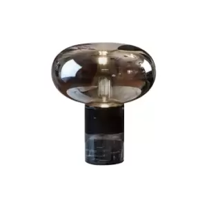 image of Fungi Globe Table Lamp Black Mirror, E27