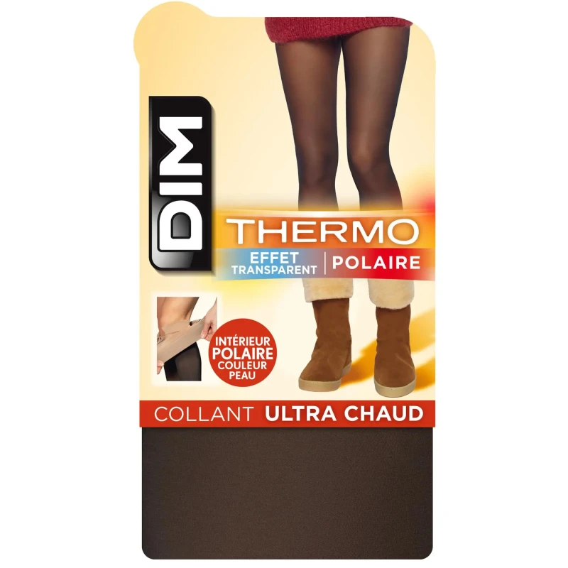 Image of Dim Sheer 80 Denier Thermal Tights Black Women M/L