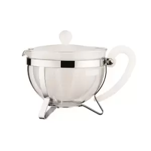 Image of Bodum Tea Pot 1L - White