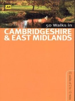 Image of 50 Walks in Cambridgeshire and East Midlands by Andrew Mccloy Paperback