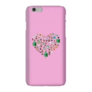 image of Pixel Sprites Heart Phone Case - iPhone 6 - Snap Case - Gloss