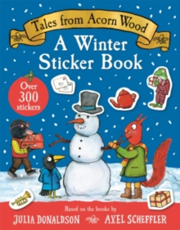 Image of Tales From Acorn Wood: A Winter Sticker Book : With over 300 easy-to-use stickers Paperback / softback