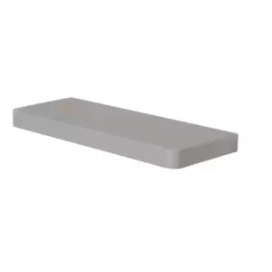 image of Arran floating 80cm wide shelf kit - light grey