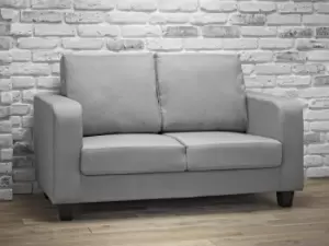 image of LPD Sofa In A Box Grey Linen 2 Seater Sofa