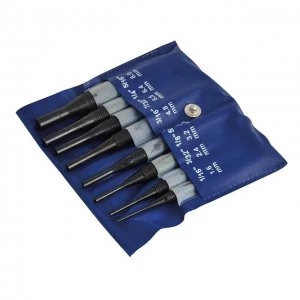 image of Faithfull Round Head Parallel Pin Punch Set, 8 Piece