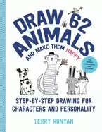 Image of draw 62 animals and make them happy step by step drawing for characters and