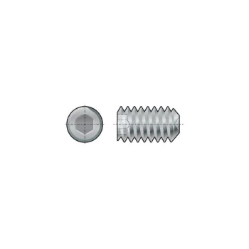 Image of Qualfast - 1/2 UNC X 1/2 Skt Set Screw - Knurled Cup Point (GR-45H) (14- you get 5