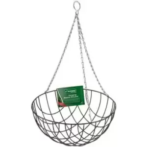 Image of Hanging Planter Basket Flower Pot Holder Basket Jute Rattan Rope 12 Inch