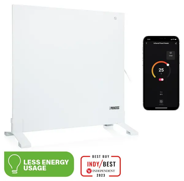 Image of Princess Princess 0.35kW Smart Infrared Panel Heater
