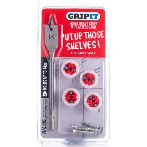Image of Grip It Gripit Shelf Kit