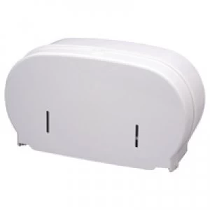 Image of 2Work Micro Twin Dispenser White DIS840