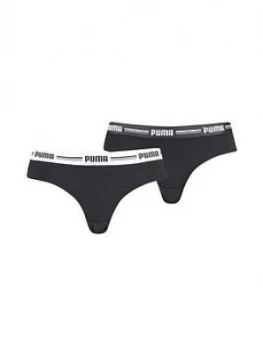 Image of Puma Women Brazilian 2-Pack - Black