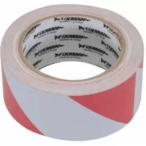 Image of Fixman - Hazard Tape - 50mm x 33m Red/White