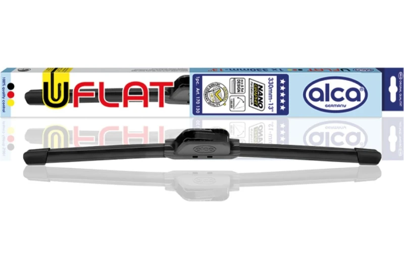 Image of ALCA 170130 Wiper blade 330mm, Vehicle Windscreen, Beam Rubber Wiper Blade (298)