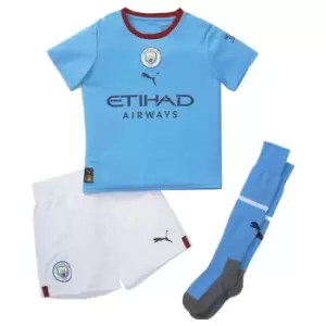 Image of 2022-2023 Man City Home Mini Kit