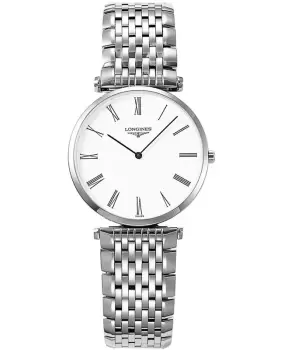 image of Longines La Grande Classique Quartz White Dial Stainless Steel Womens Watch L4.512.4.11.6 L4.512.4.11.6