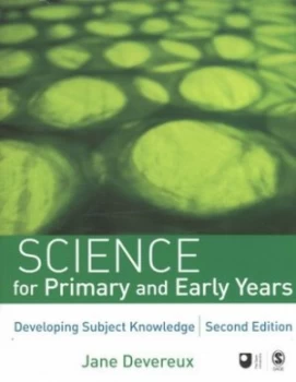 Image of Science for Primary and Early Years by Jane Devereux Paperback