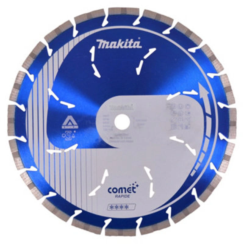 Image of Makita Comet Dry and Wet Diamond Cutting Disc B-13546 Diameter: 300mm