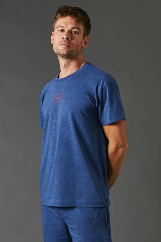 Image of HUGO Loungewear Laze T-Shirt Dark Blue S