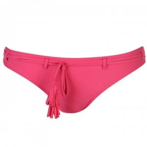 image of ONeill Belted Bikini Bottoms Ladies - Beetroot Purple