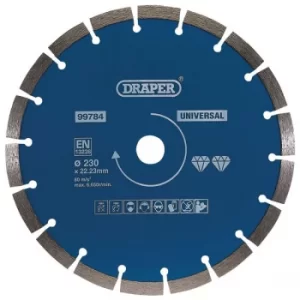 Image of Draper 99784 Segmented Diamond Blade (230mm)