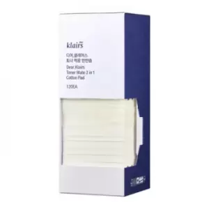 image of Klairs Toner Mate 2 in 1 Cotton Pad 120 pcs.