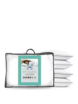Image of Sealy Anti Allergy Pillow - 4 Pack
