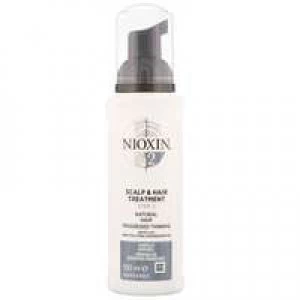 Image of Nioxin 3D Care System System 2 Step 3 Scalp and Hair Treatment: For Natural Hair And Progressed Thinning 100ml