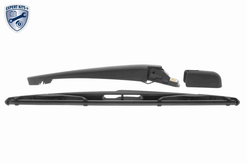 Image of VAICO V42-0480 Wiper Arm Set, window cleaning with integrated wiper blade PBT, GRP (Glass fibre Reinforced Plastic) Wiper Arm Set,window cleaning (654
