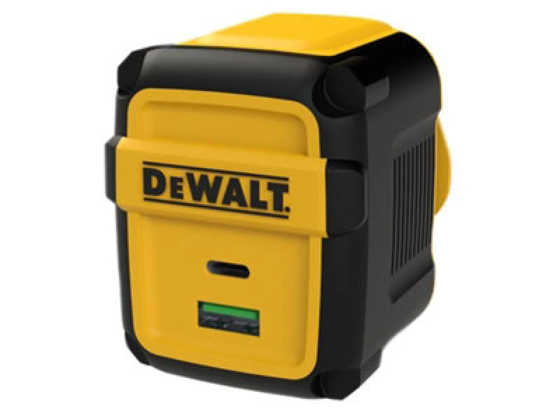 Image of DEWALT 131 0872 Dwg 2-Port United Kingdom Pd Wall Charger 49.5W Dwt1310872