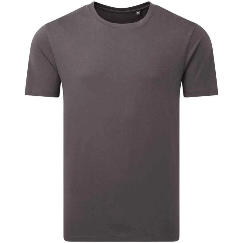 Image of Anthem Mens Midweight T-Shirt in Charcoal Size: Large Charcoal Male L