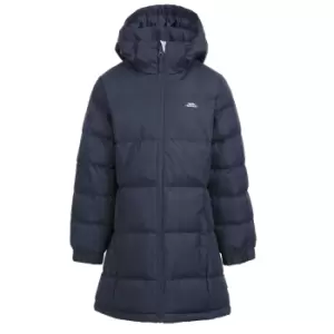 Image of Trespass Girls Tiffy Padded Coat (5-6 Years) (Navy)