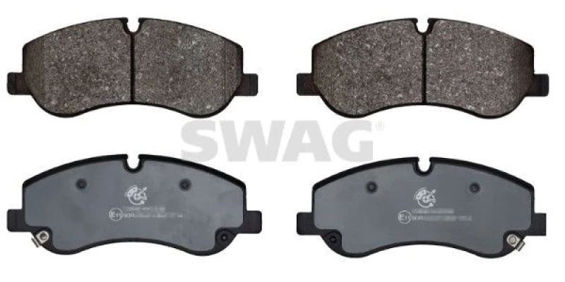 Image of SWAG Brake pad set SWAG 33 11 1255