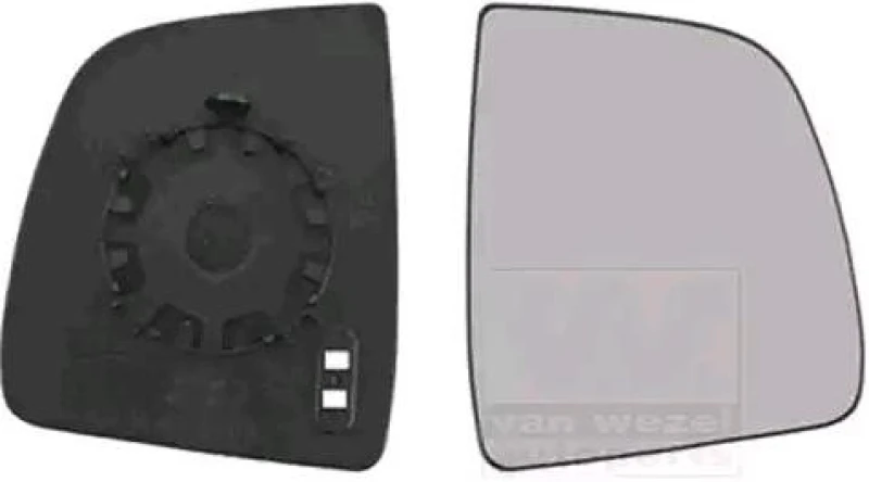 Image of VAN WEZEL 1638832 Wing Mirror Glass * HAGUS * Right, Upper section Mirror Glass,outside mirror (1914)