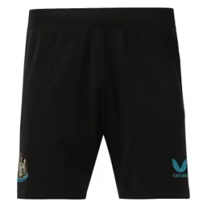 image of 2022-2023 Newcastle Home Shorts (Black)