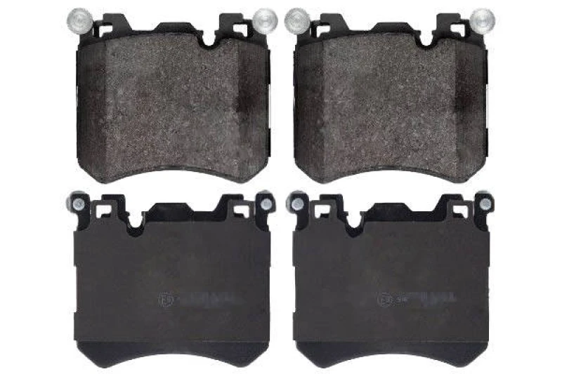 Image of Blue PRINT ADB114240 Brake pad set Front Axle, prepared for wear warning indicator Brake Pad Set,disc brake (402)