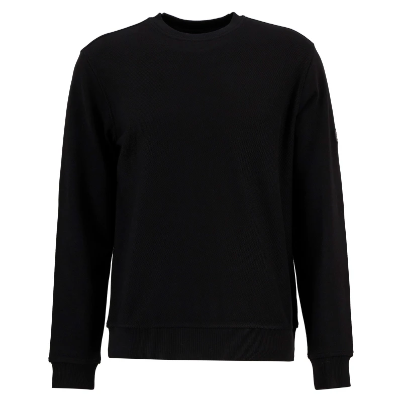 Image of Barbour International Mens Kaspain Sweatshirt Black male L