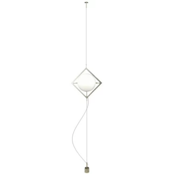 image of Linea Verdace Lighting - Linea Verdace Pendant Ceiling Light Satin Nickel