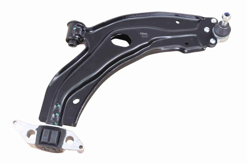 Image of VAICO V24-1085 Suspension arm Original VAICO Quality Control Arm, Sheet Steel, Front Axle Right Sheet Steel Track Control Arm (273)