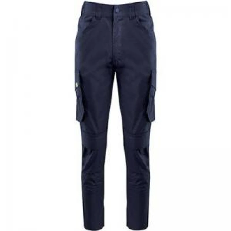 Image of Arco Arco Responsible Womens Navy Cargo Trousers with Kneepad Pockets 8R 7SU3708
