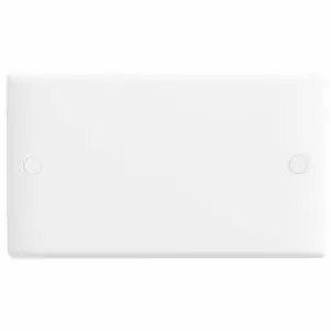 Image of BG Nexus White 1 Gang Single Blanking Plate - 877