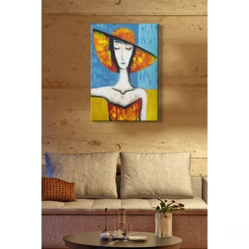 Image of Kanvas Tablo (50 x 70) - 238 Multicolor Decorative Canvas Painting