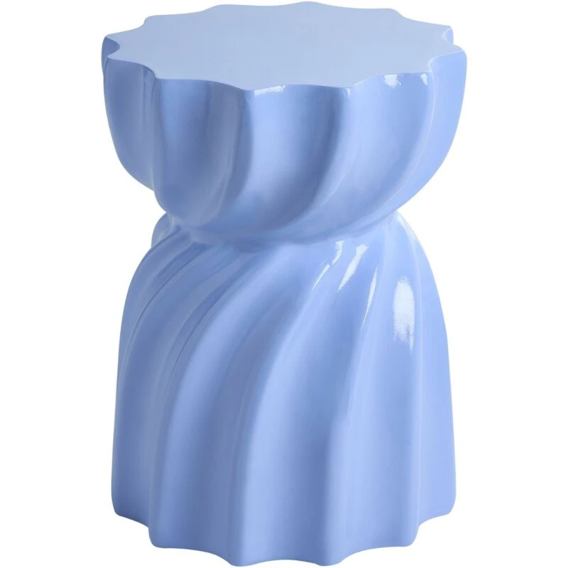 Image of Beliani Side Table Algua Blue