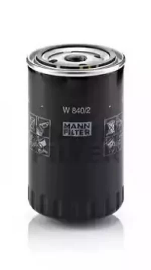 image of Oil Filter W840/2 By Mann