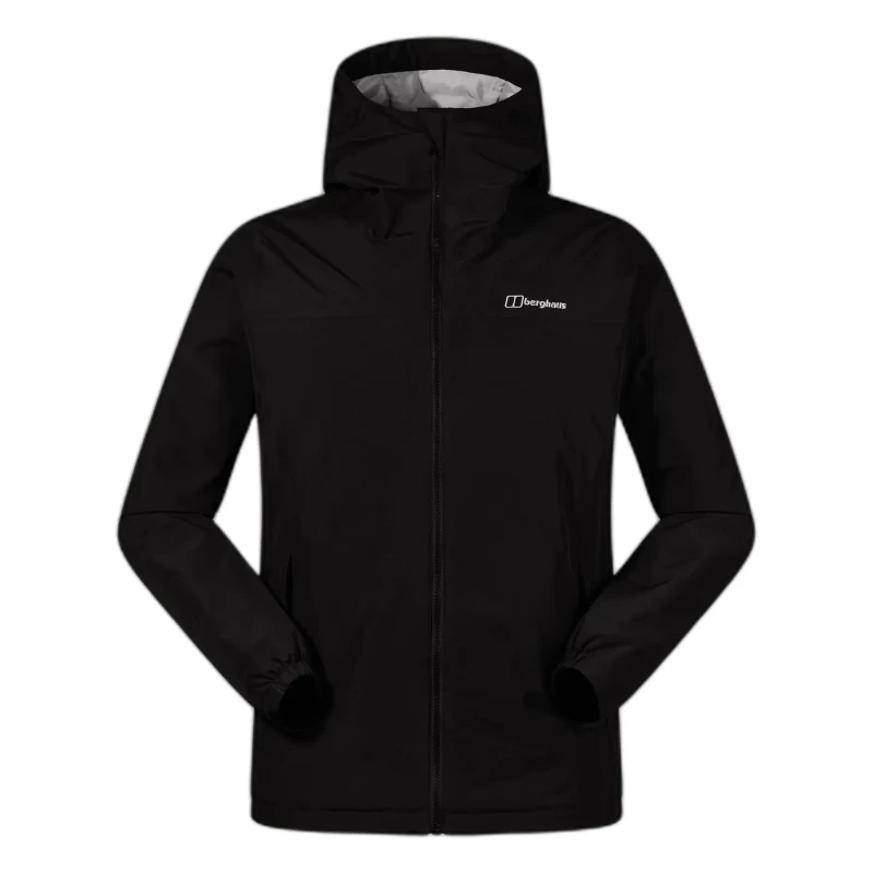 Image of Berghaus Berg Delug Pro3 Ins Quilted Jackets Small Black 68946903350