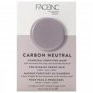 Image of FACEINC by nails inc. Carbon Neutral Charcoal Purifying Pod Mask 10ml