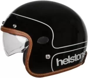 Image of Helstons Corporate Carbon Jet Helmet, black, Size S, black, Size S