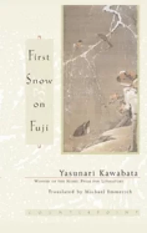 Image of first snow on fuji