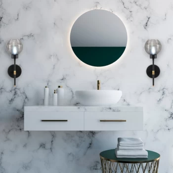 Image of Swing - 3156 Black Fume Wall Lamp